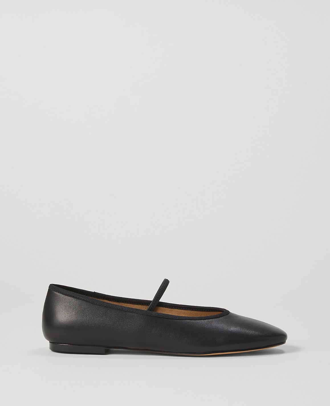 Mary Jane Leather Ballet Flat