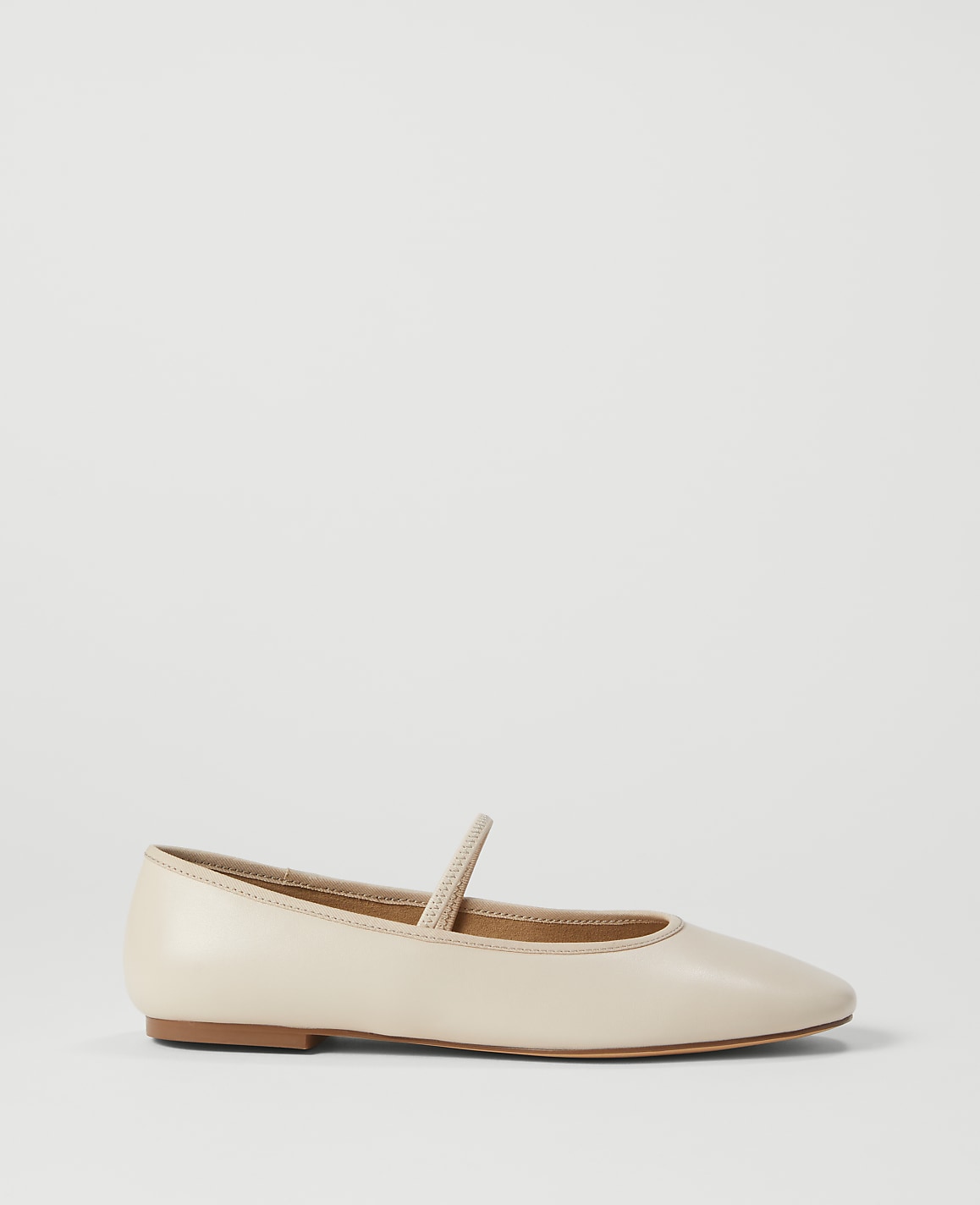 Mary Jane Leather Ballet Flat