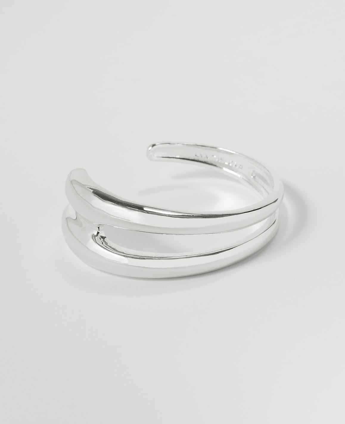 Split Metal Cuff Bracelet
