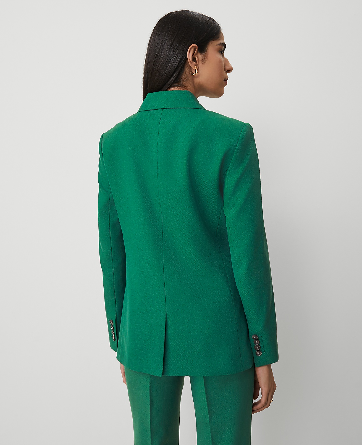 The Tailored Blazer in Textured Drape