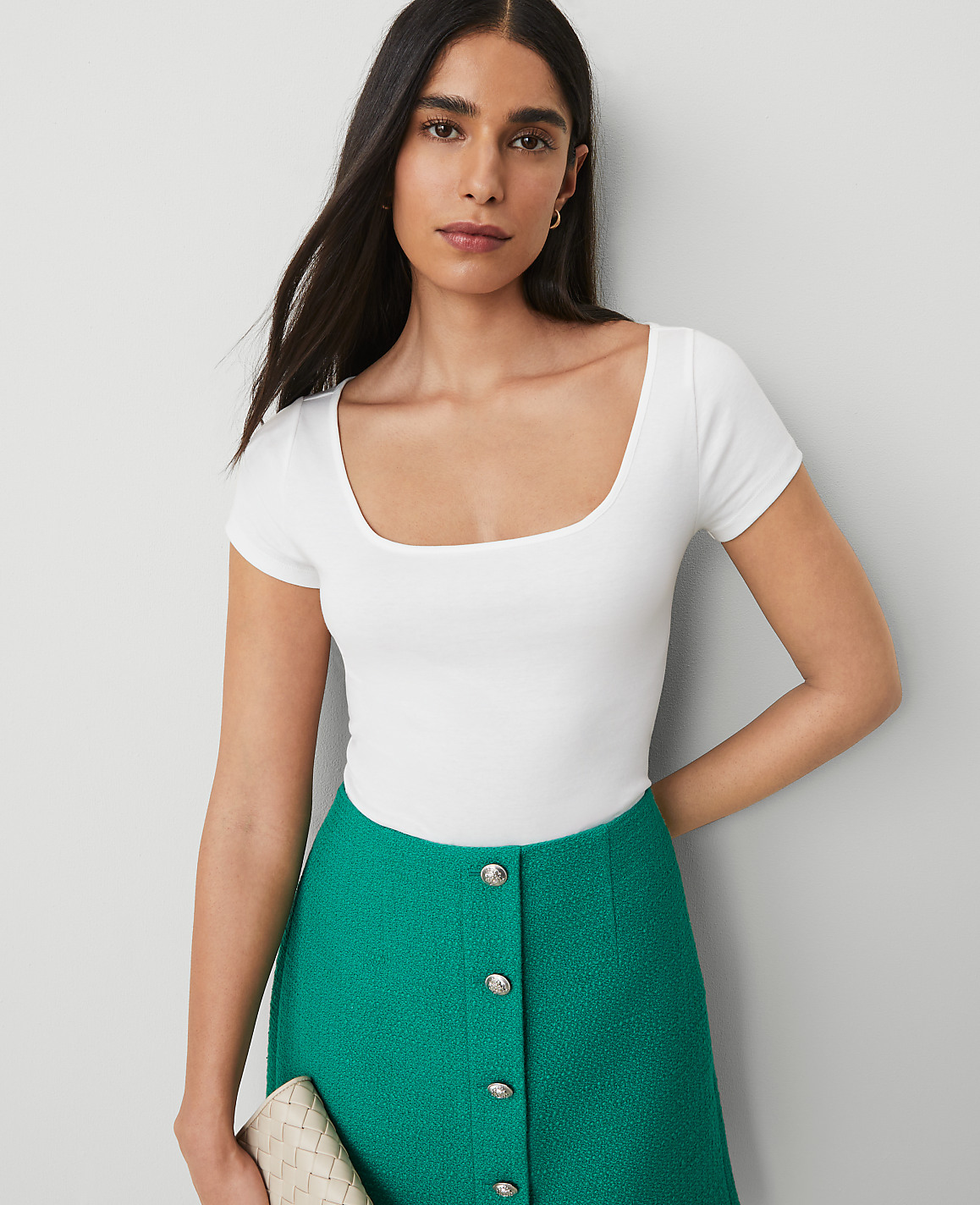 Square Neck Tee