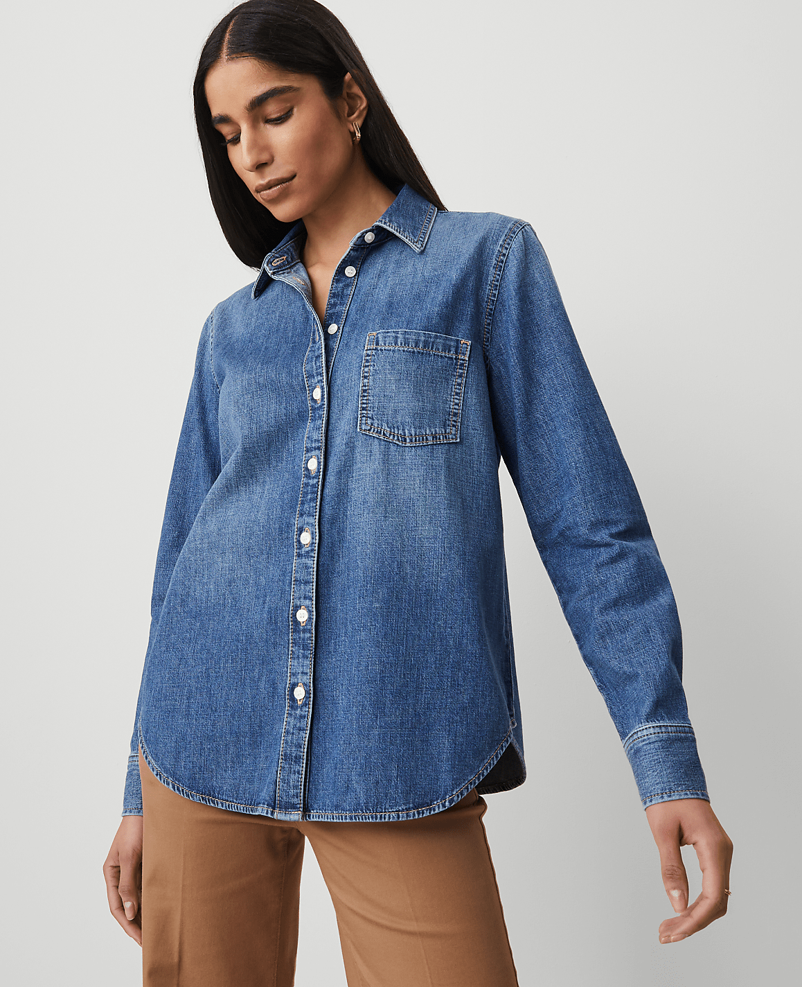 Weekend Collection Denim Pocket Shirt