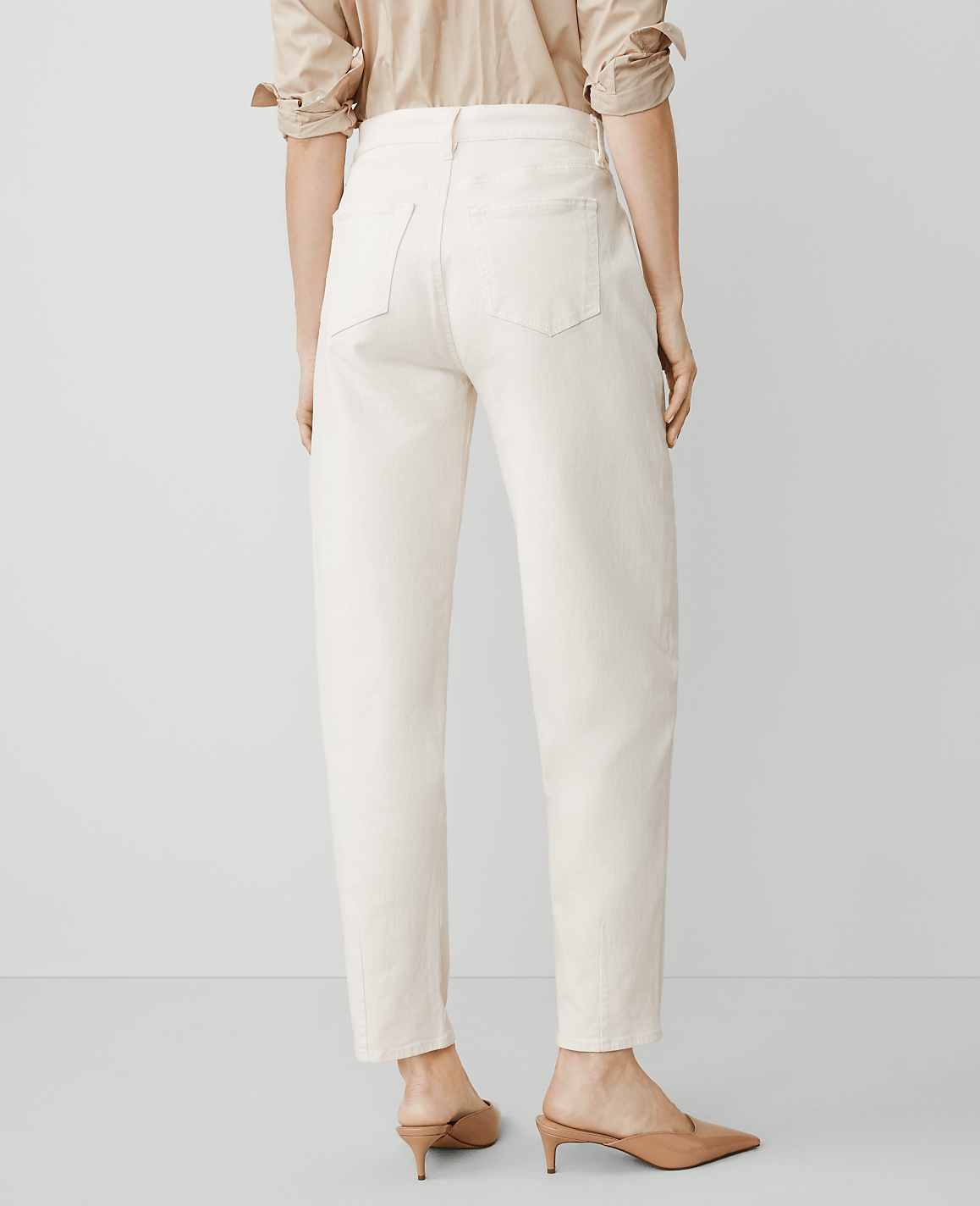 The Petite Barrel Jean