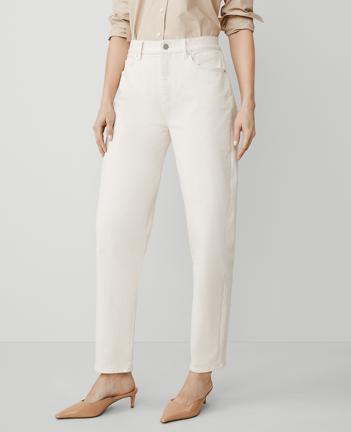 The Petite Barrel Jean