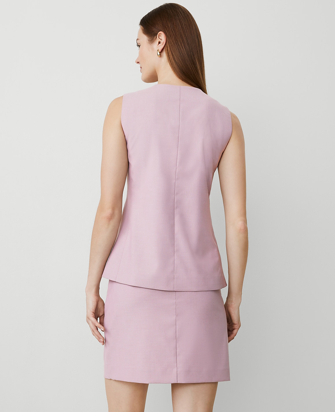 The Long Crew Neck Vest