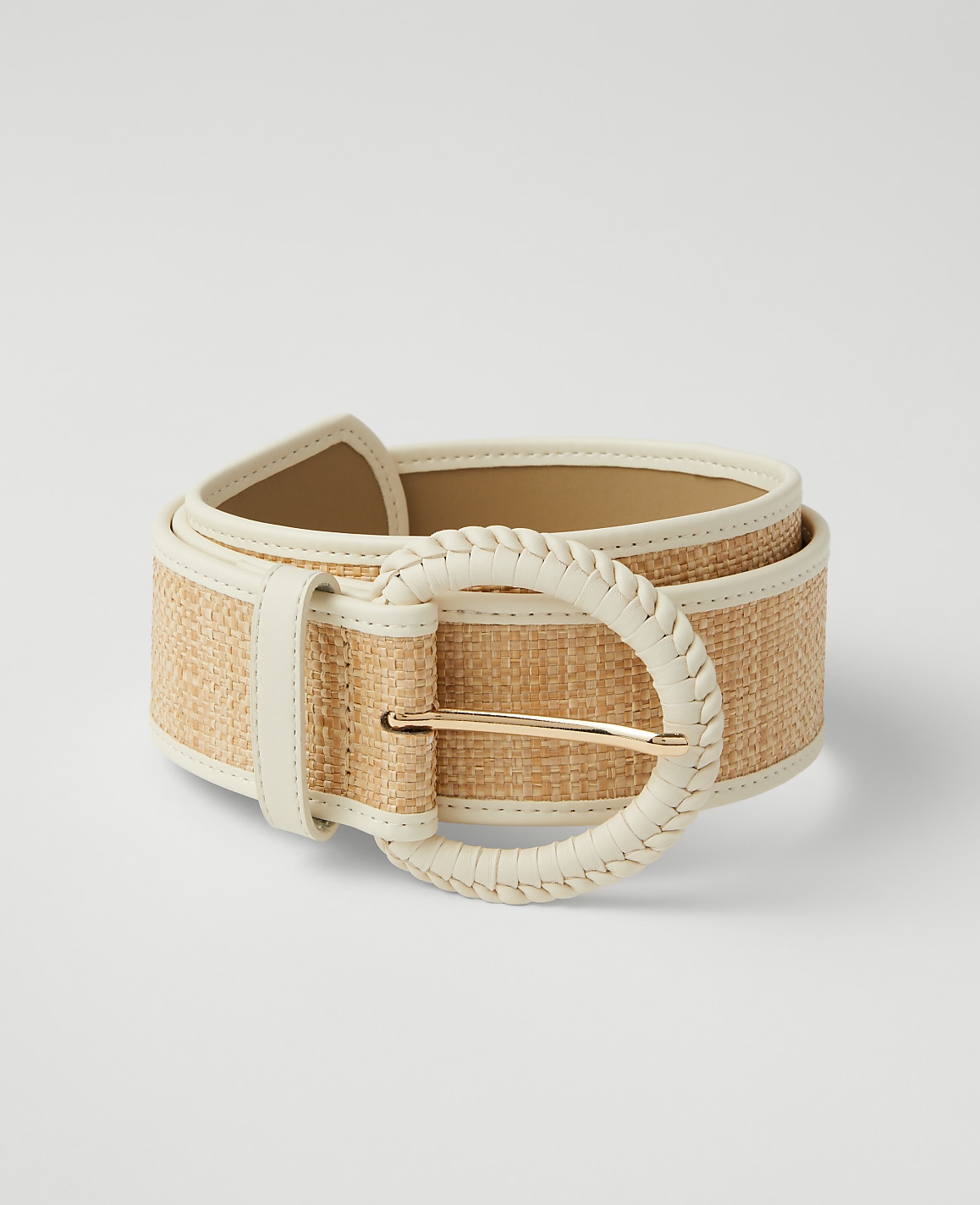 Braided Trim Straw Belt
