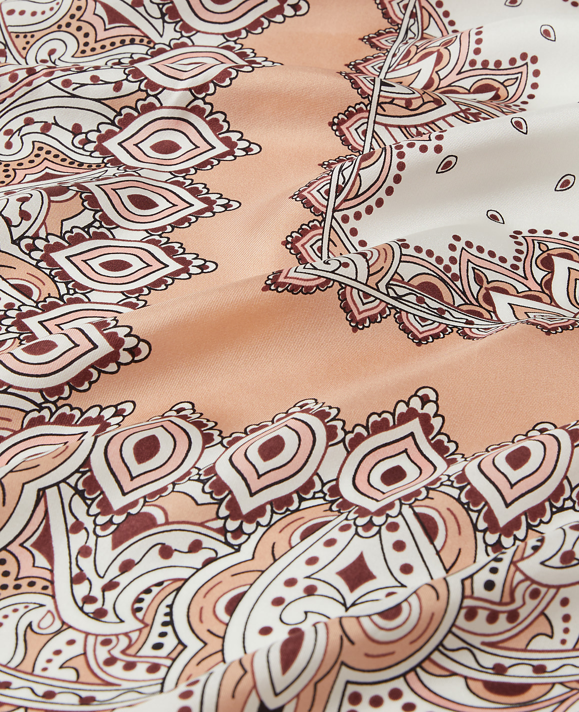 Studio Collection Paisley Square Silk Scarf