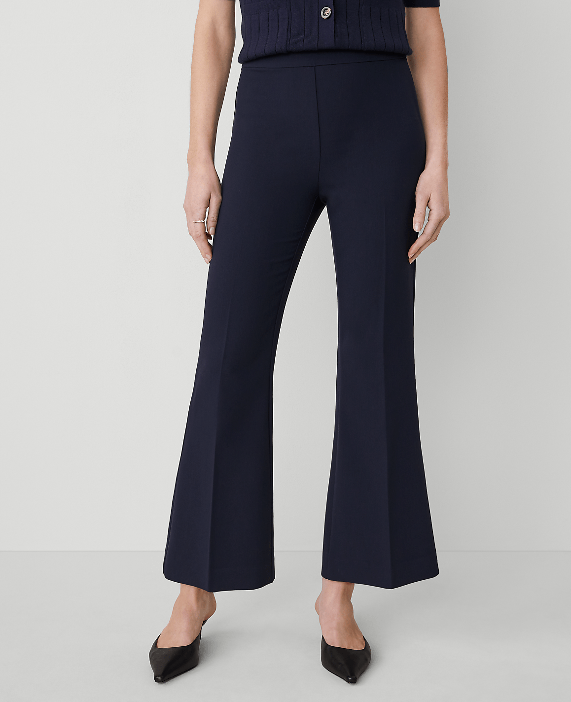 The Side-Zip Flare Pant