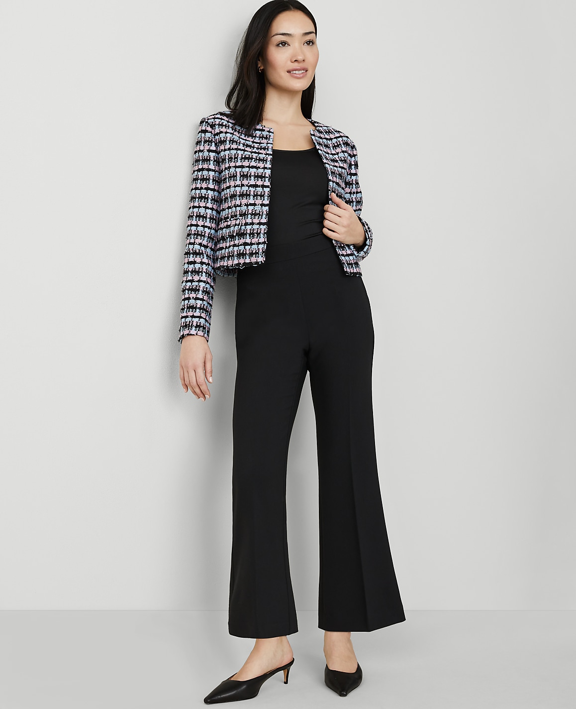 The Side-Zip Flare Pant