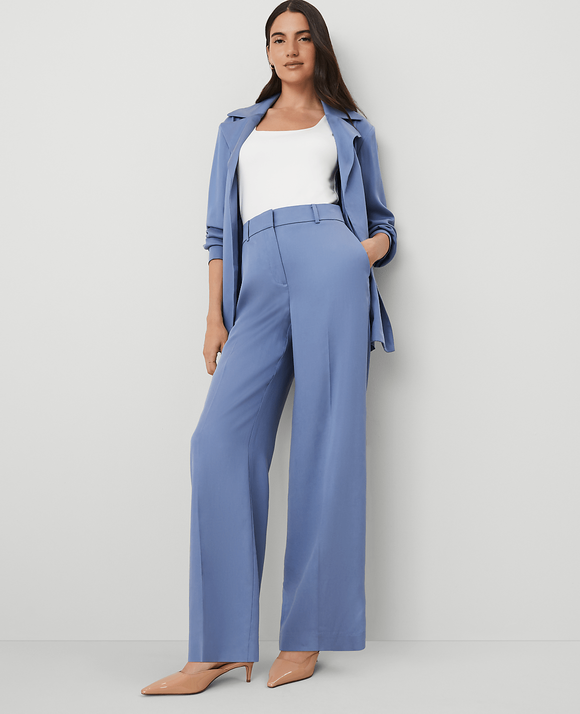 The Petite Perfect Wide-Leg Pant