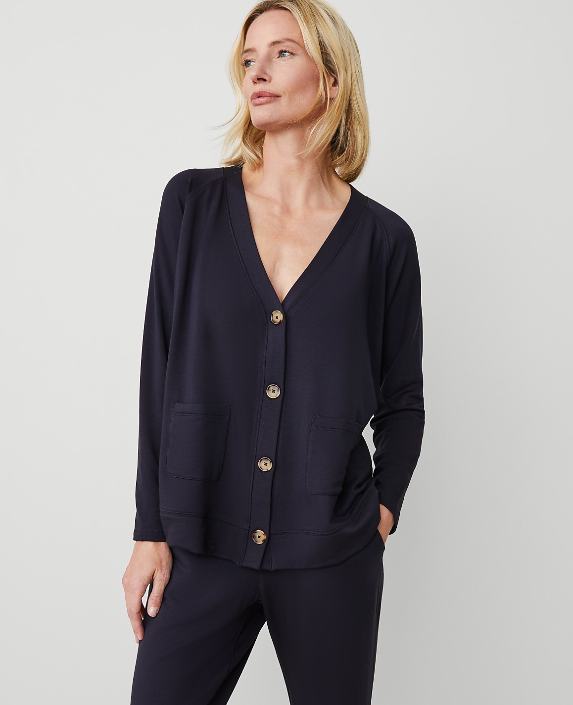 Button Lounge Cardigan