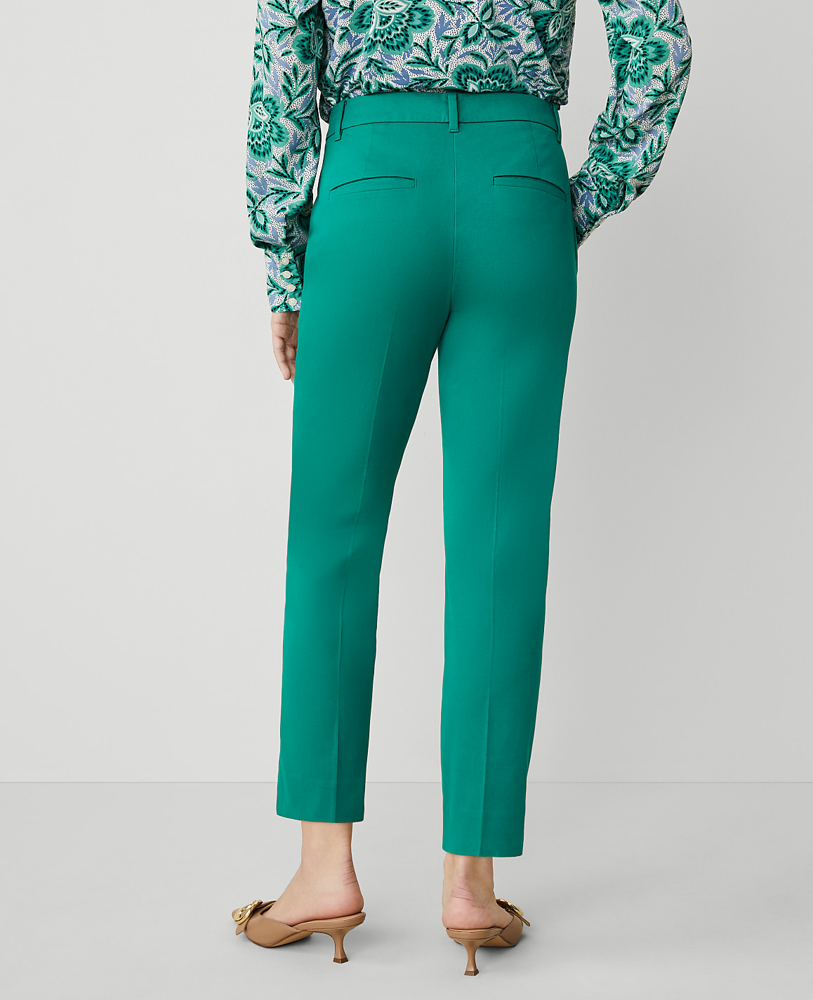 The Petite Cotton Crop Pant