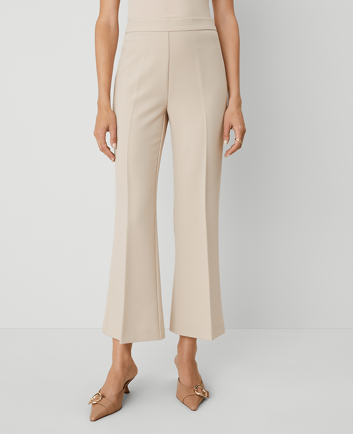 The Side-Zip Flare Pant