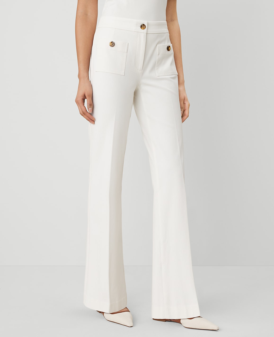 The Petite Patch Pocket Boot Pant