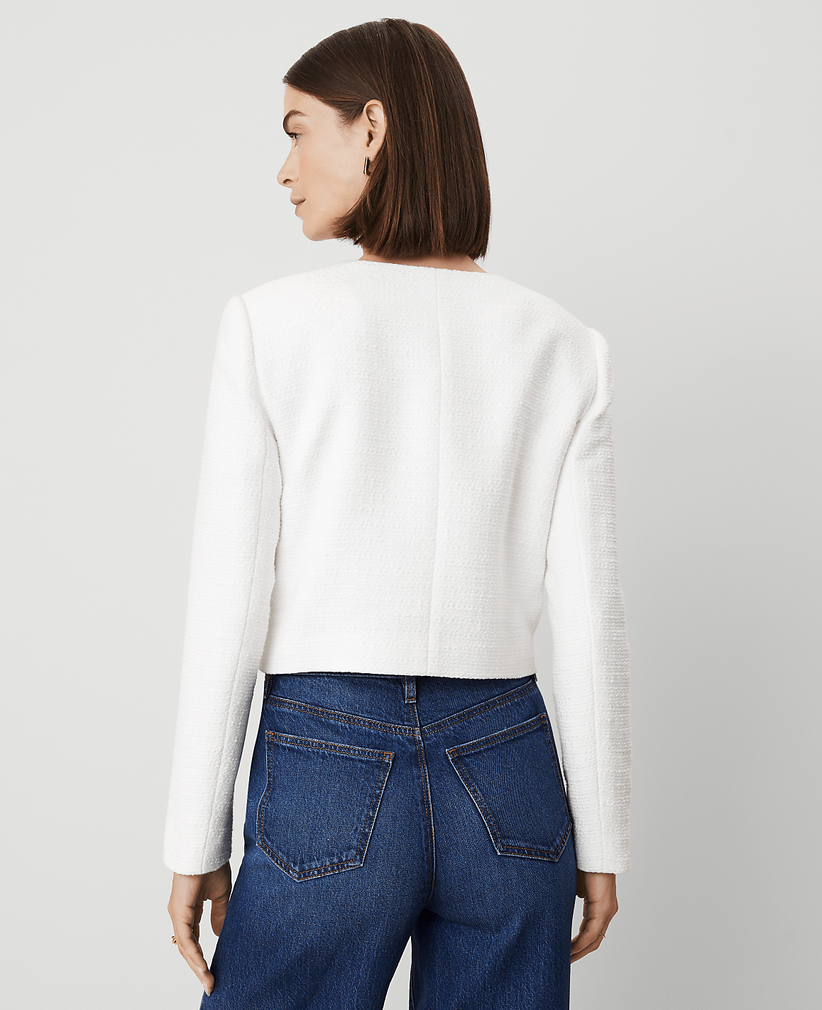 Tweed Patch Pocket Jacket