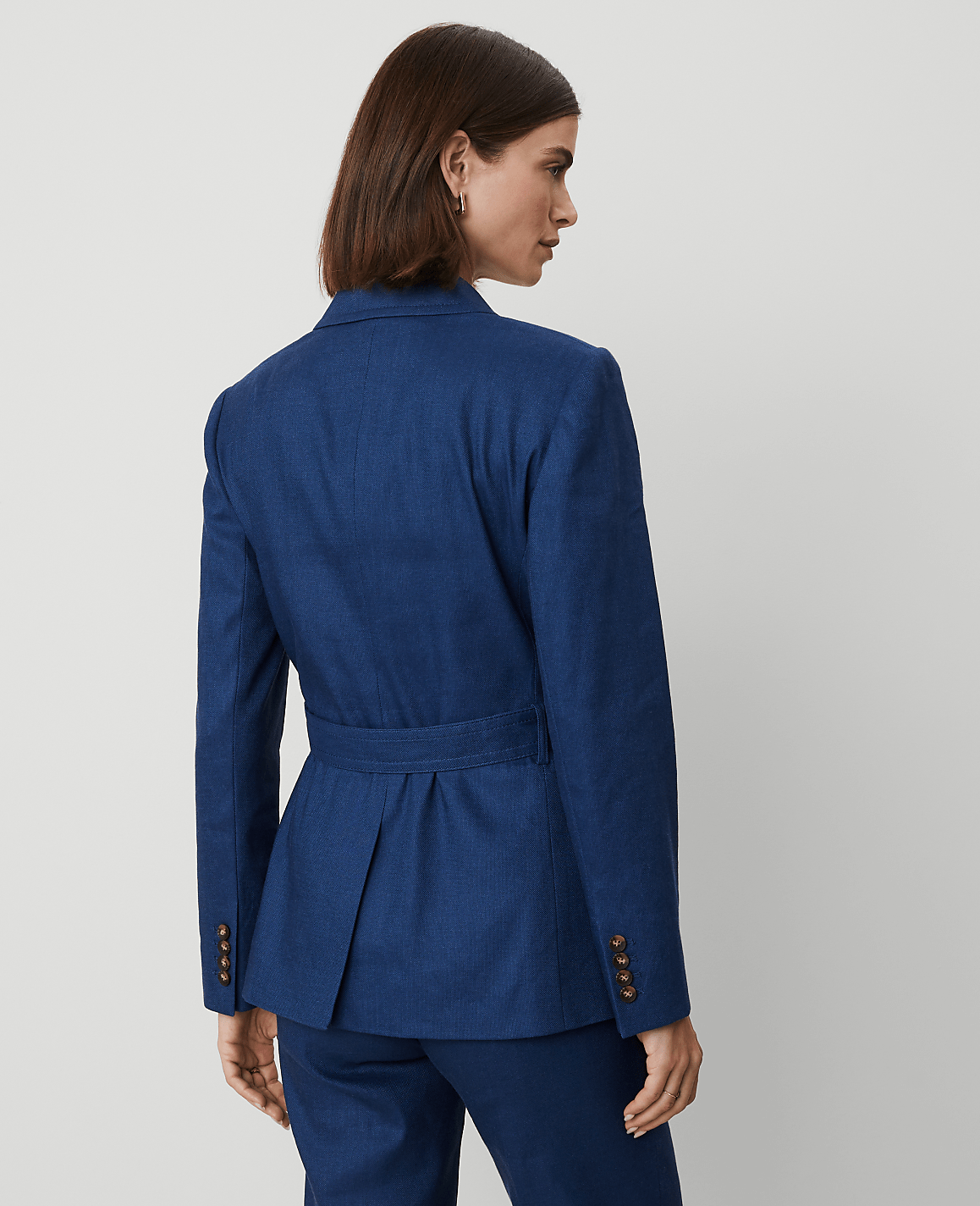 Linen Blend Safari Jacket