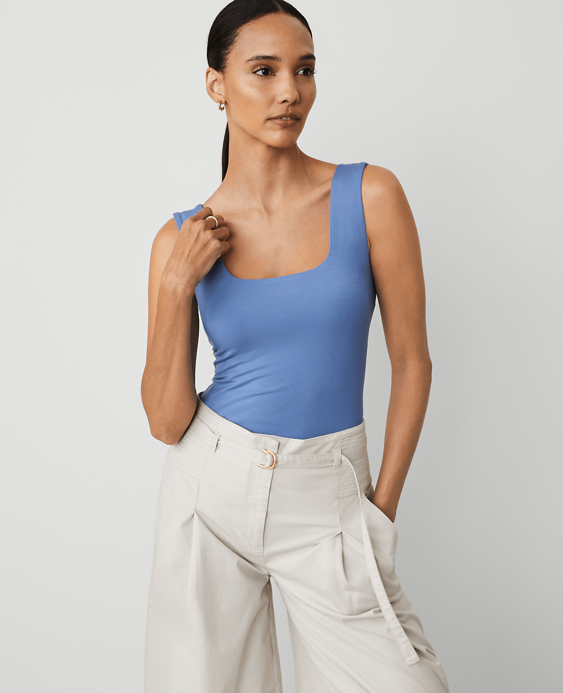 Square Neck Tank Top