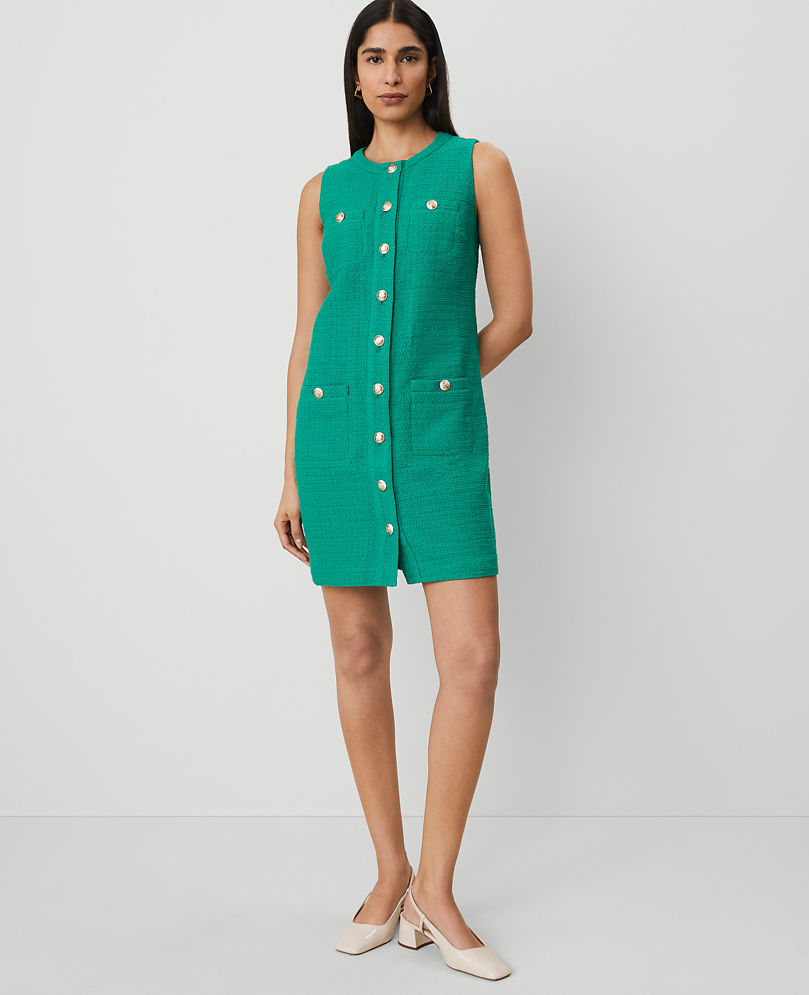 Tweed Sheath Dress