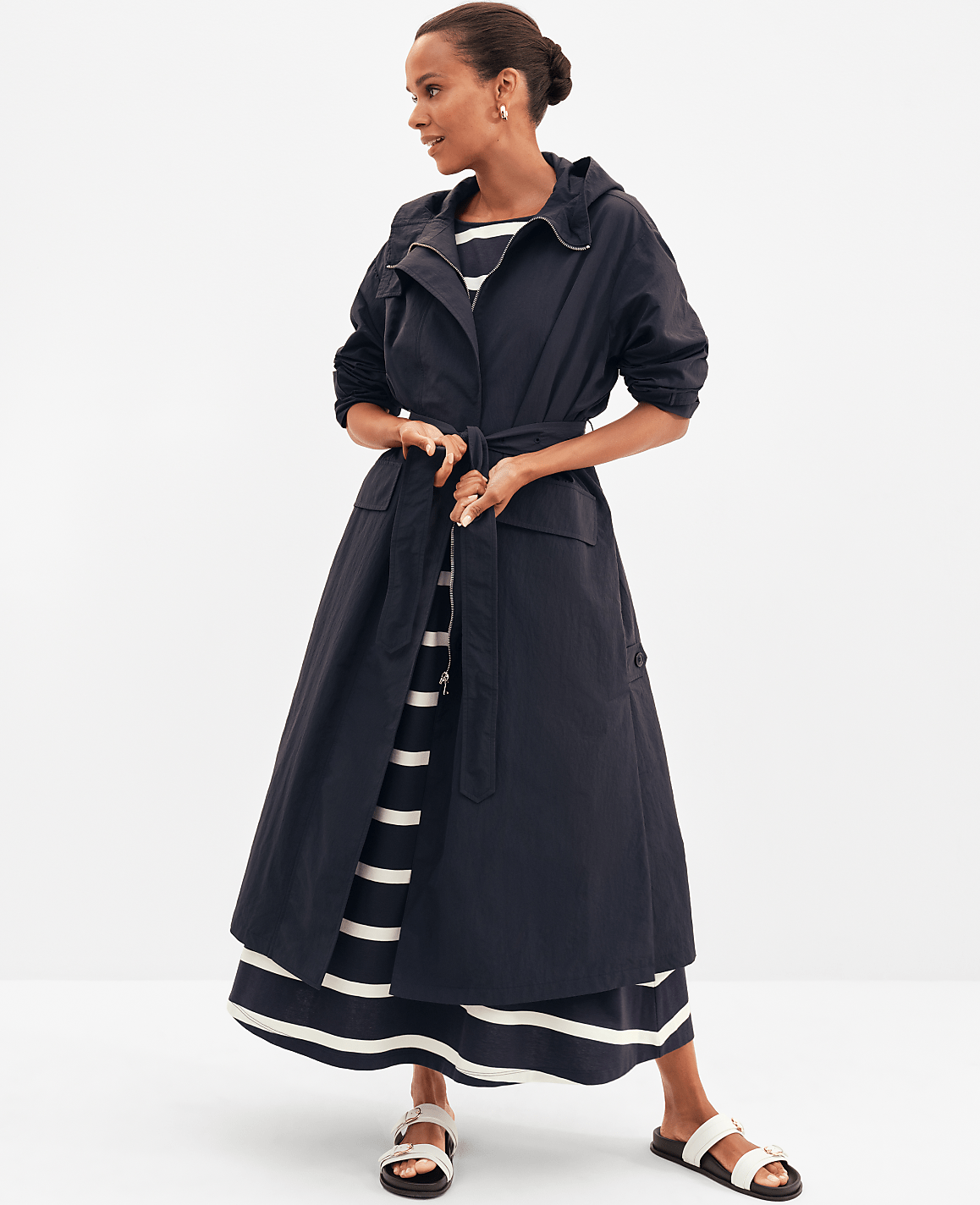 Petite Weekend Collection Hooded Jacket