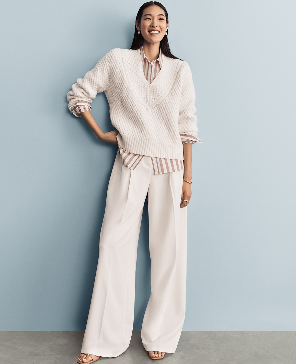 The Tall Belted Wide-Leg Pant