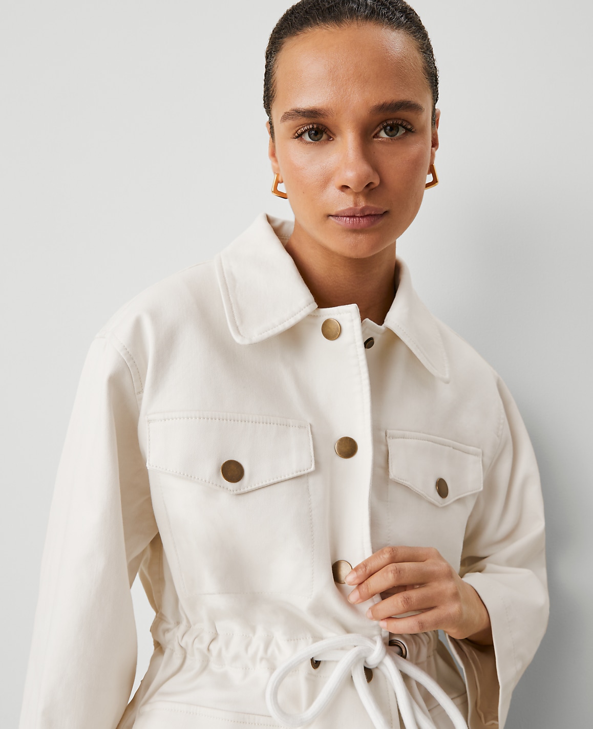 Petite Weekend Collection Parka Jacket