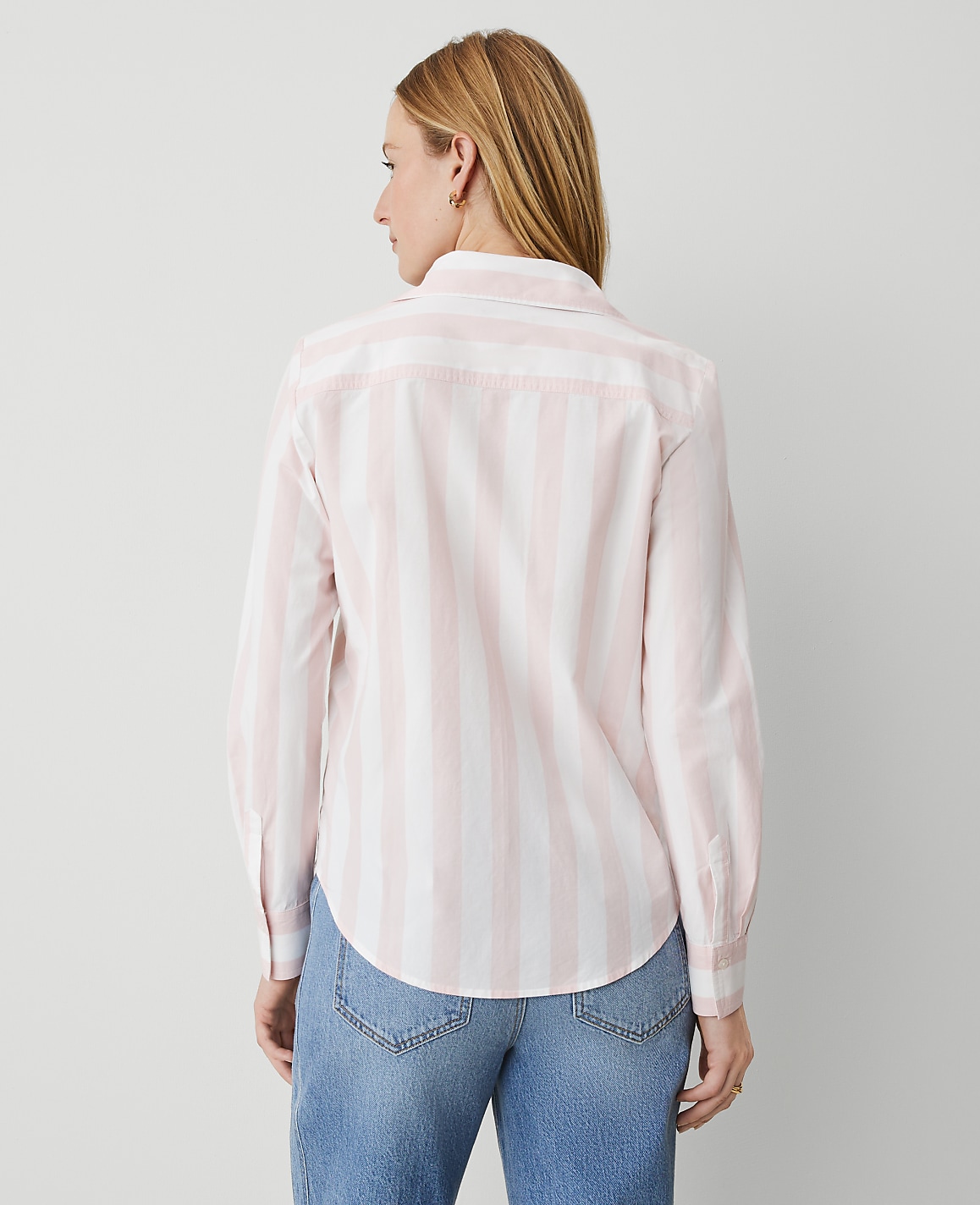 Weekend Collection Striped Pocket Blouse