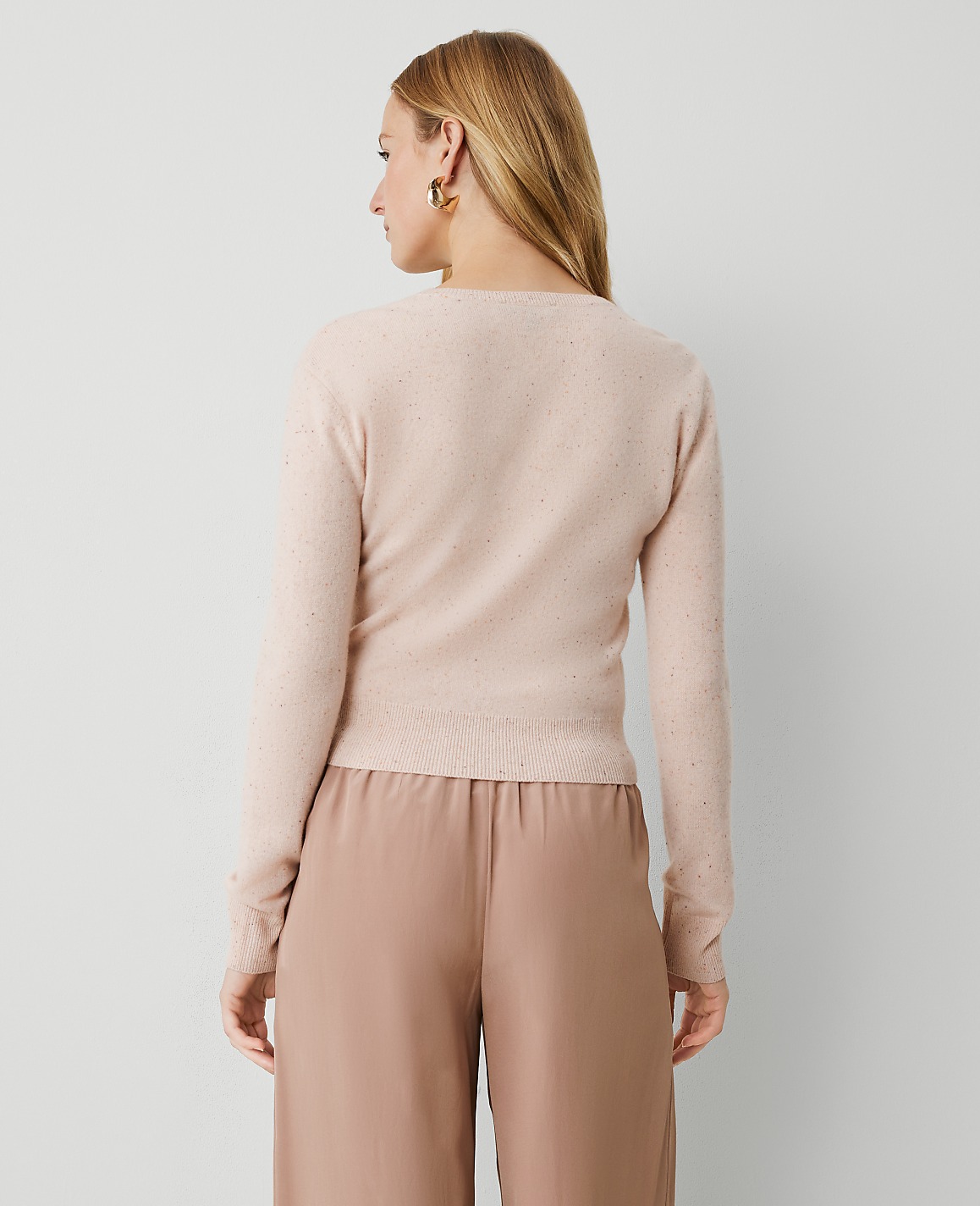 Cashmere Tie-Waist Sweater