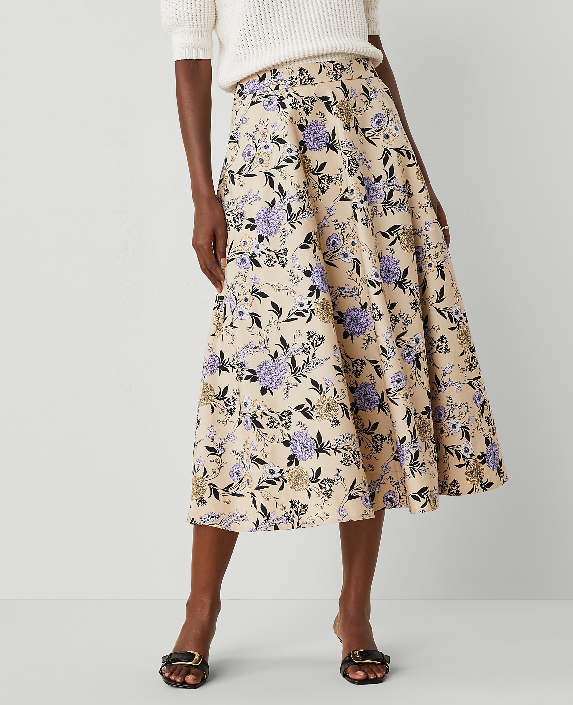 Floral Full Skirt