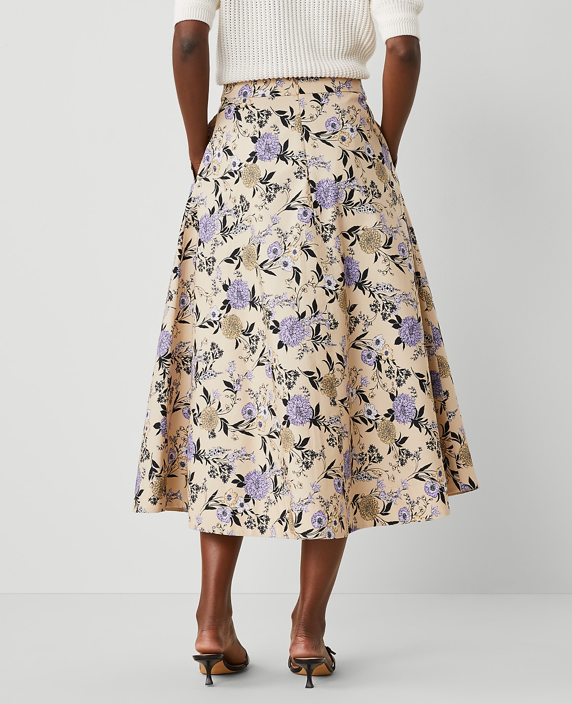 Floral Full Skirt