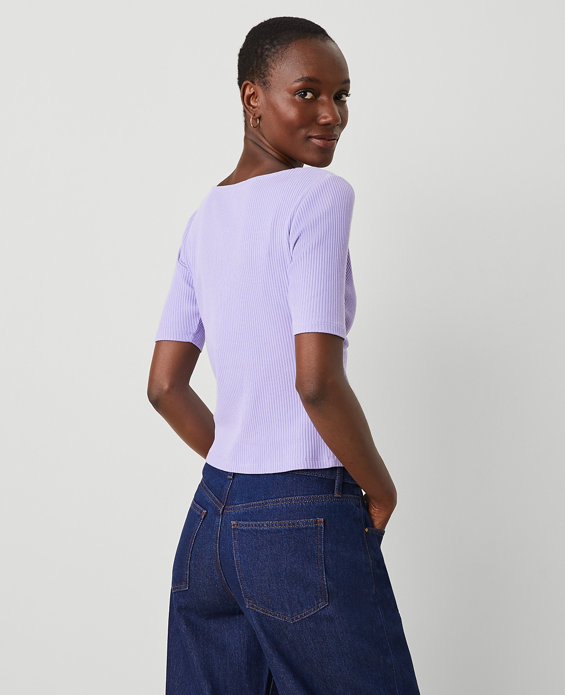 Crossover Neck Top
