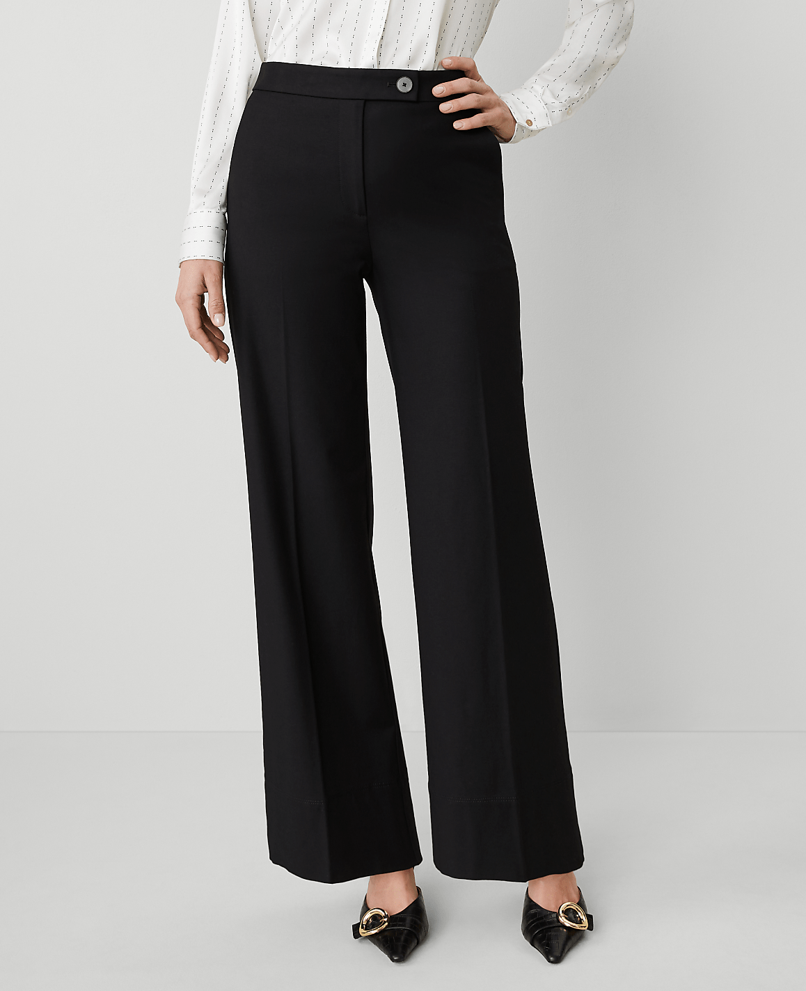 The Petite Modern Wide-Leg Pant