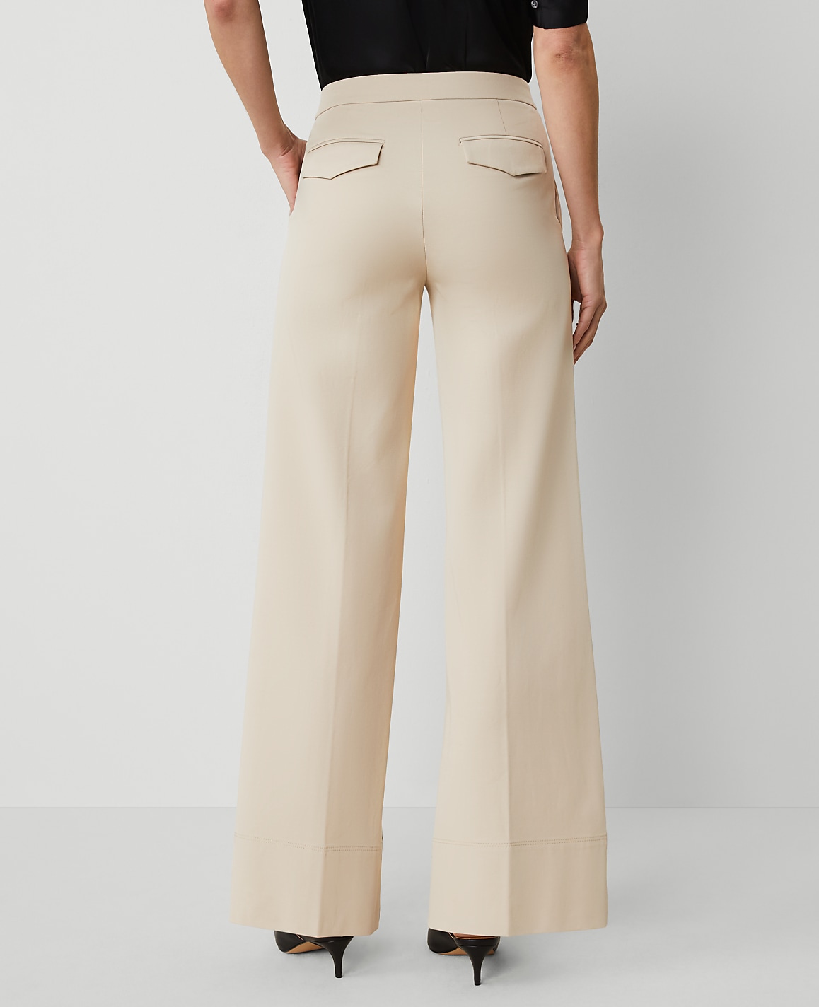 The Petite Modern Wide-Leg Pant