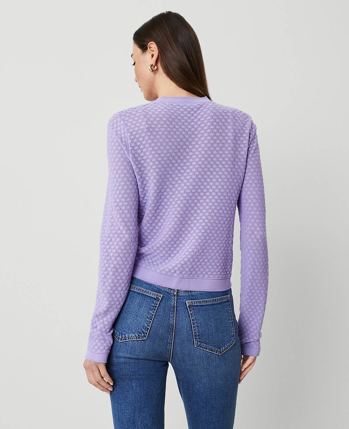 Pointelle Cardigan