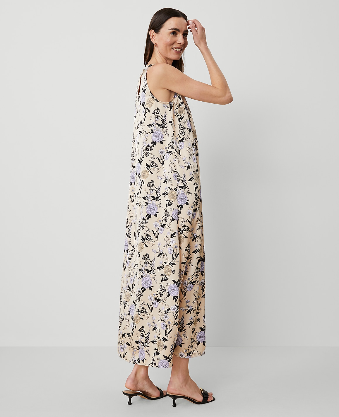 Floral Maxi Swing Dress