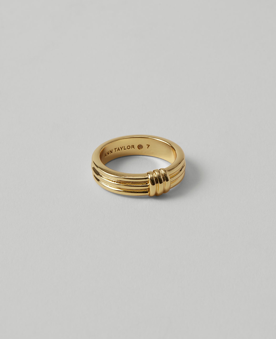 Metal Textured Knot Ring
