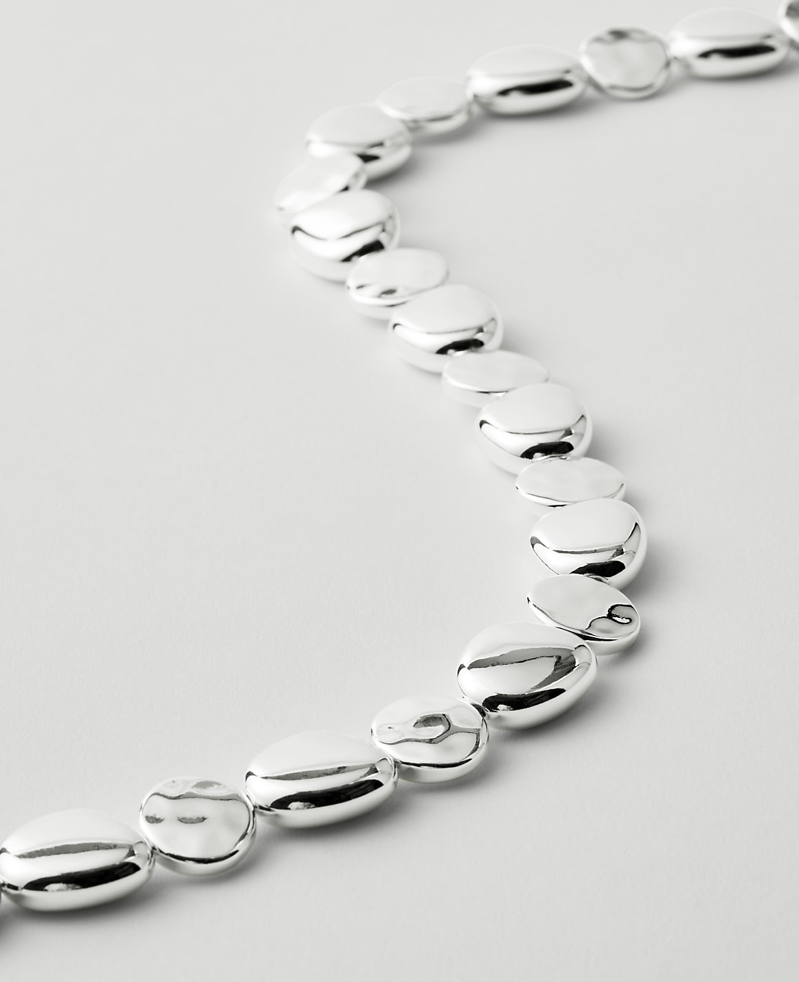 Metal Multi Disc Necklace