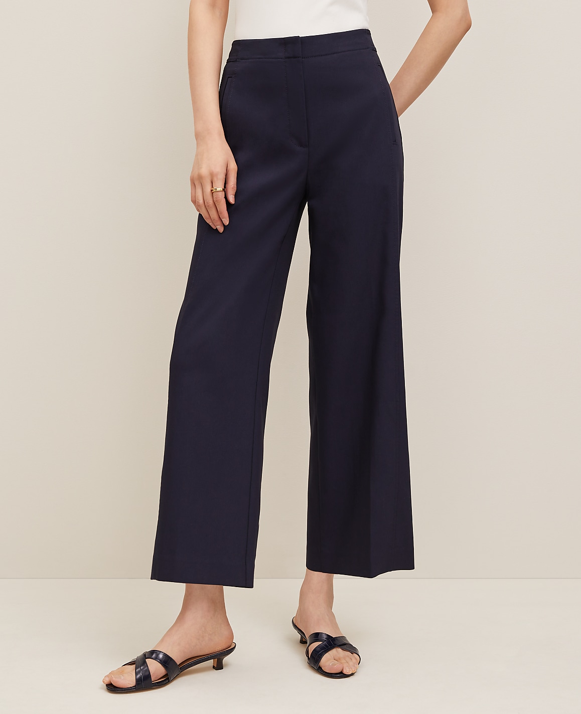 The Petite Grace Straight Pant