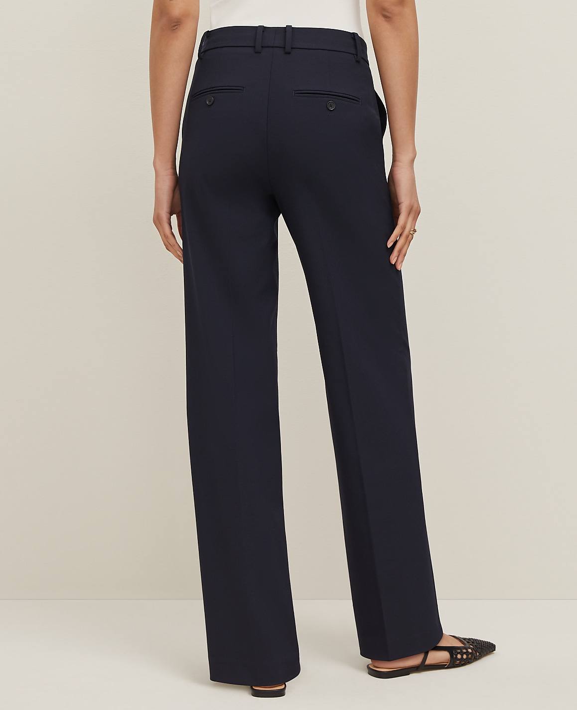 The Petite Trouser in Seasonless Stretch