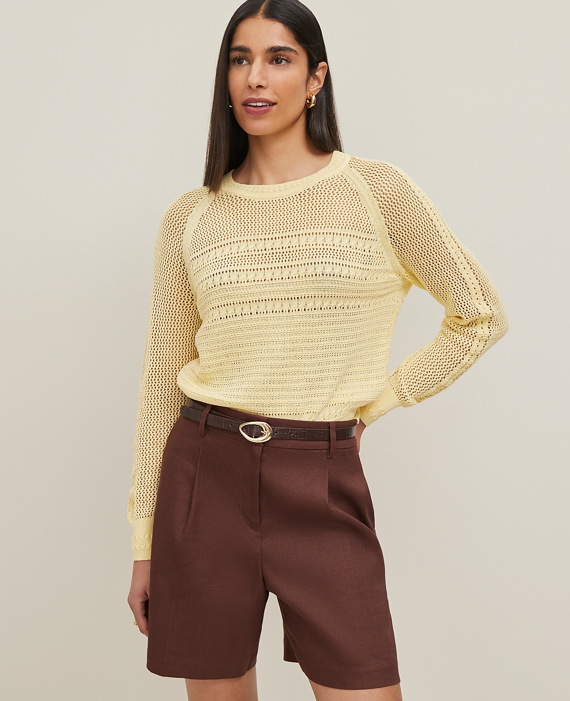 Mixed Stitch Sweater