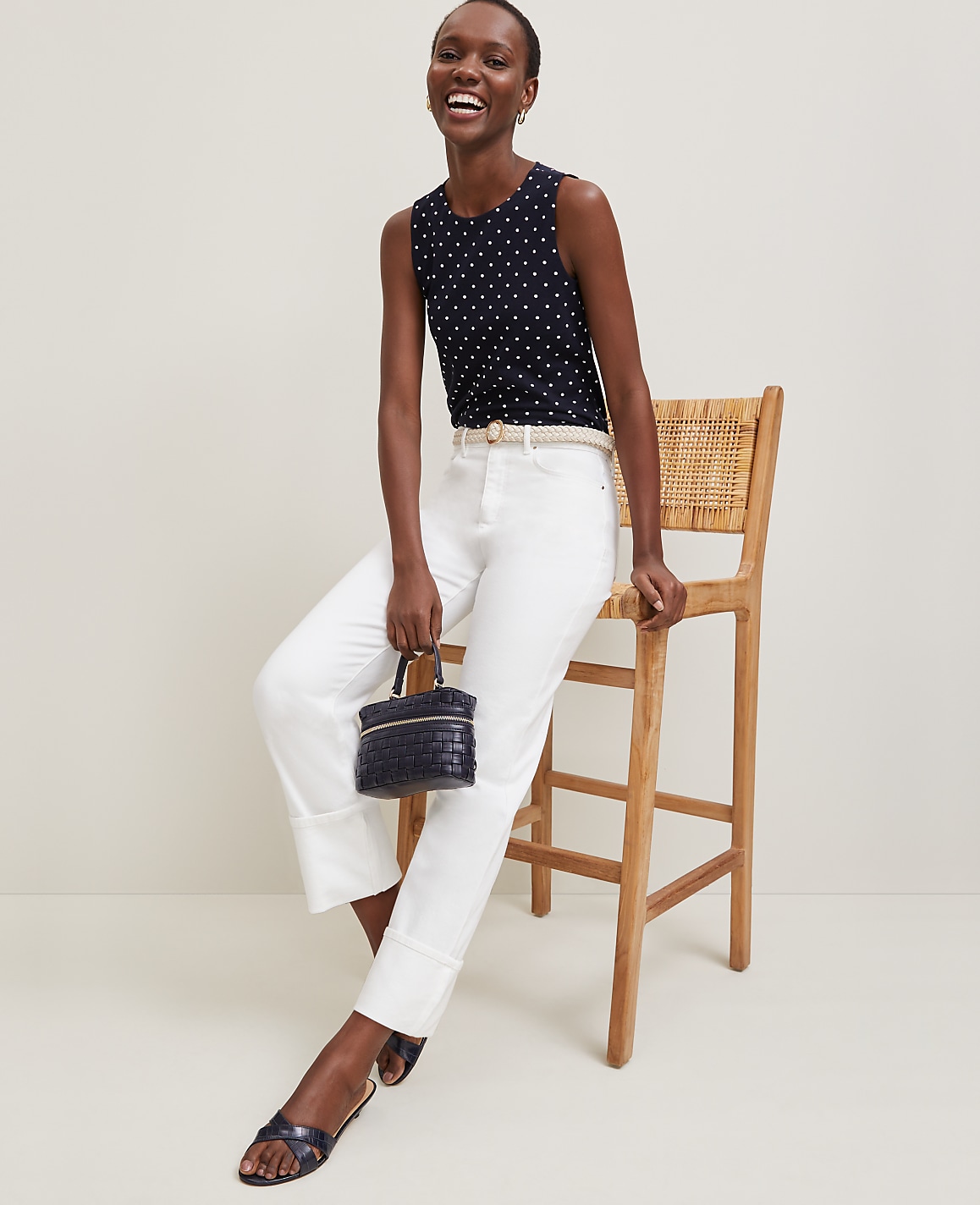 The Cuffed Straight Jean