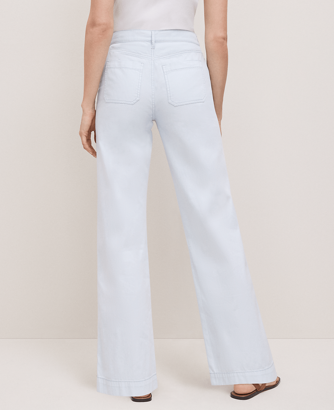 The Petite Patch Pocket Wide-Leg Jean