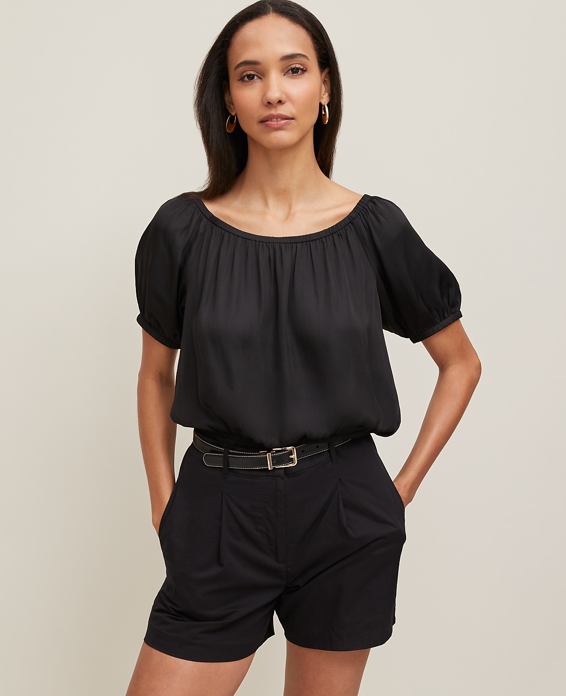 Bubble Hem Top