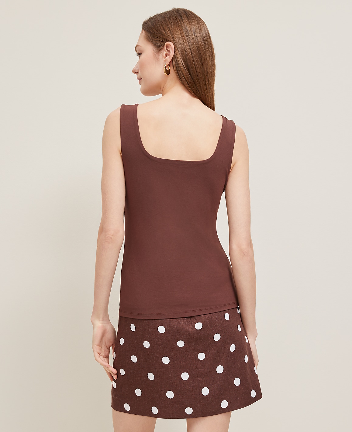 Square Neck Tank Top