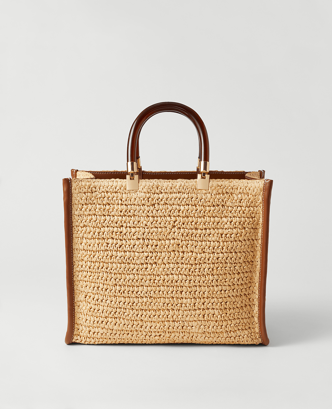 Raffia Tote Bag
