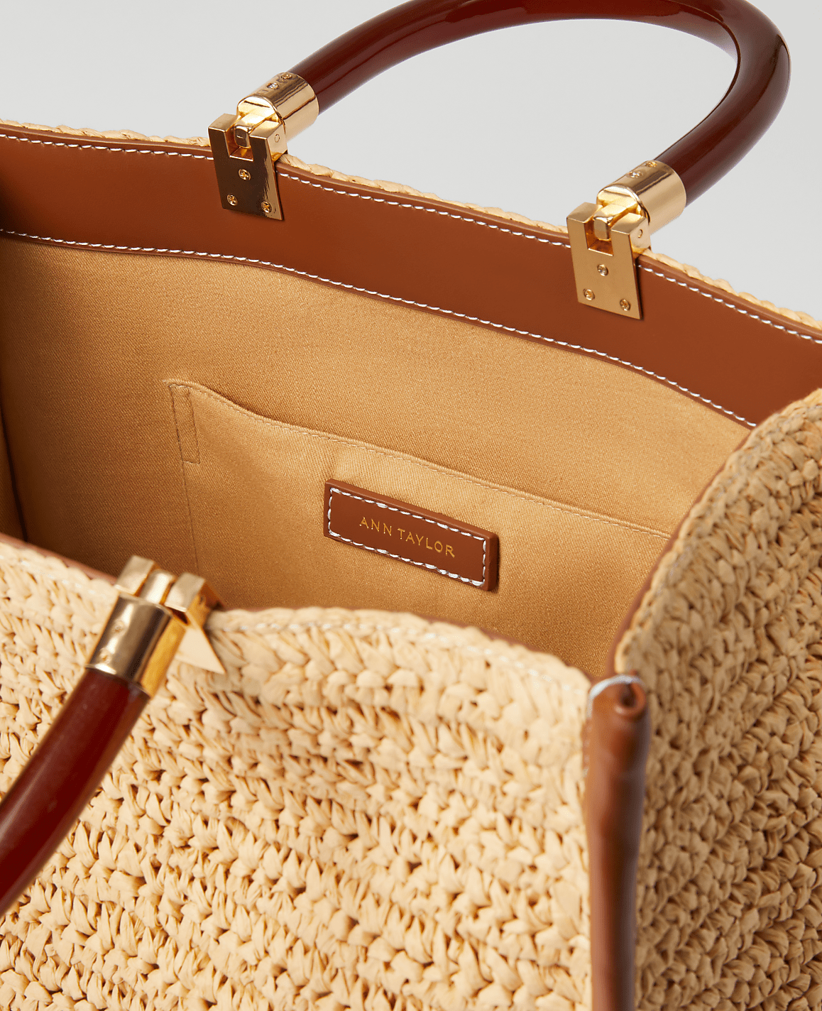 Raffia Tote Bag