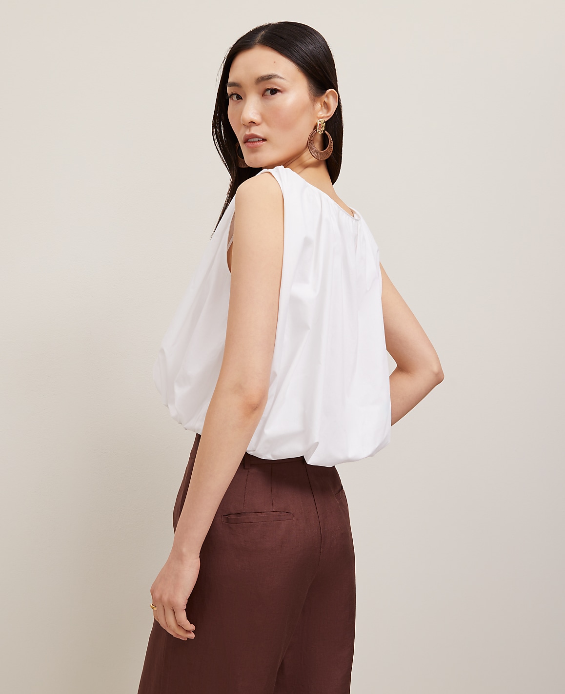 Bubble Hem Tank Top