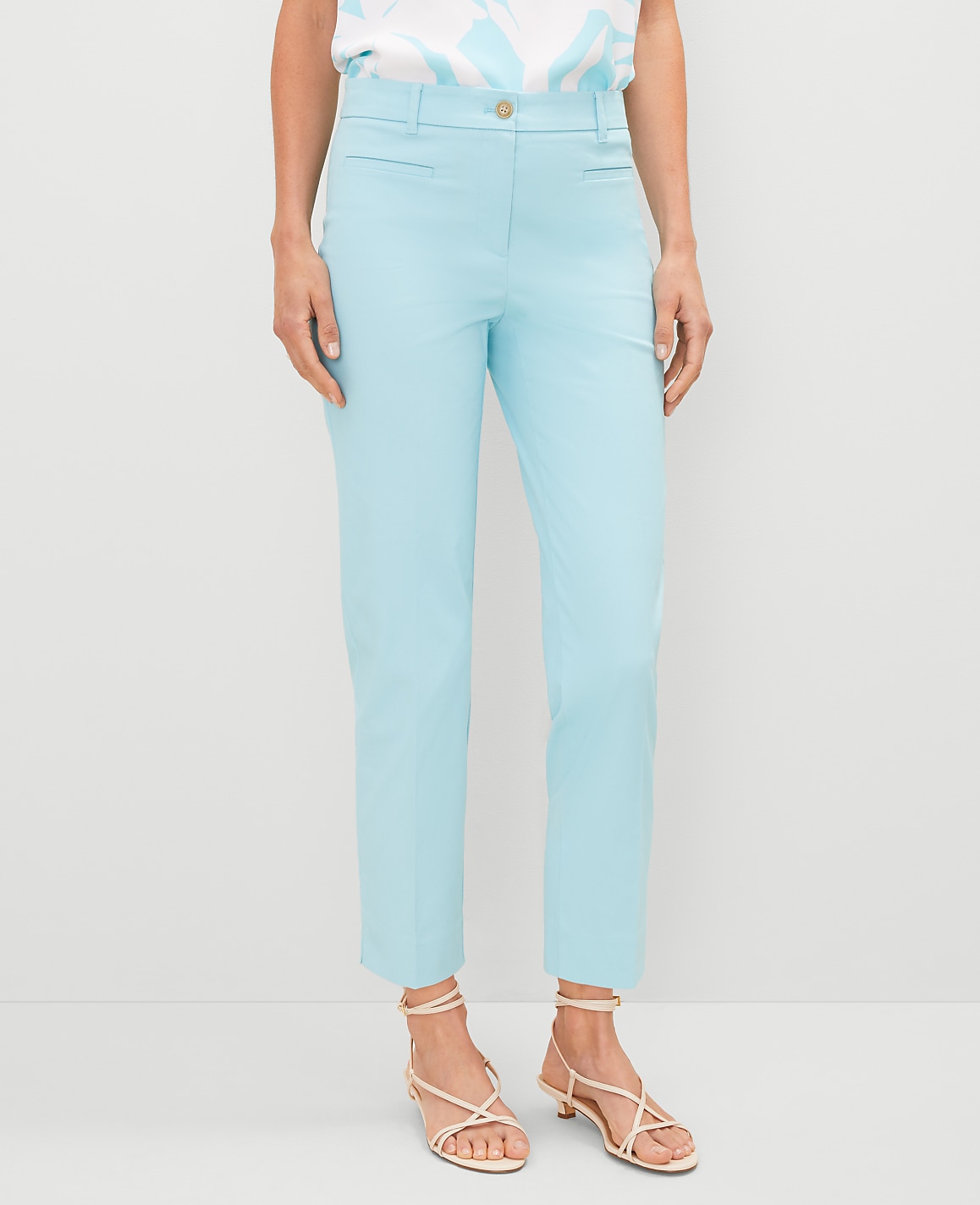 The Petite Cotton Crop Pant