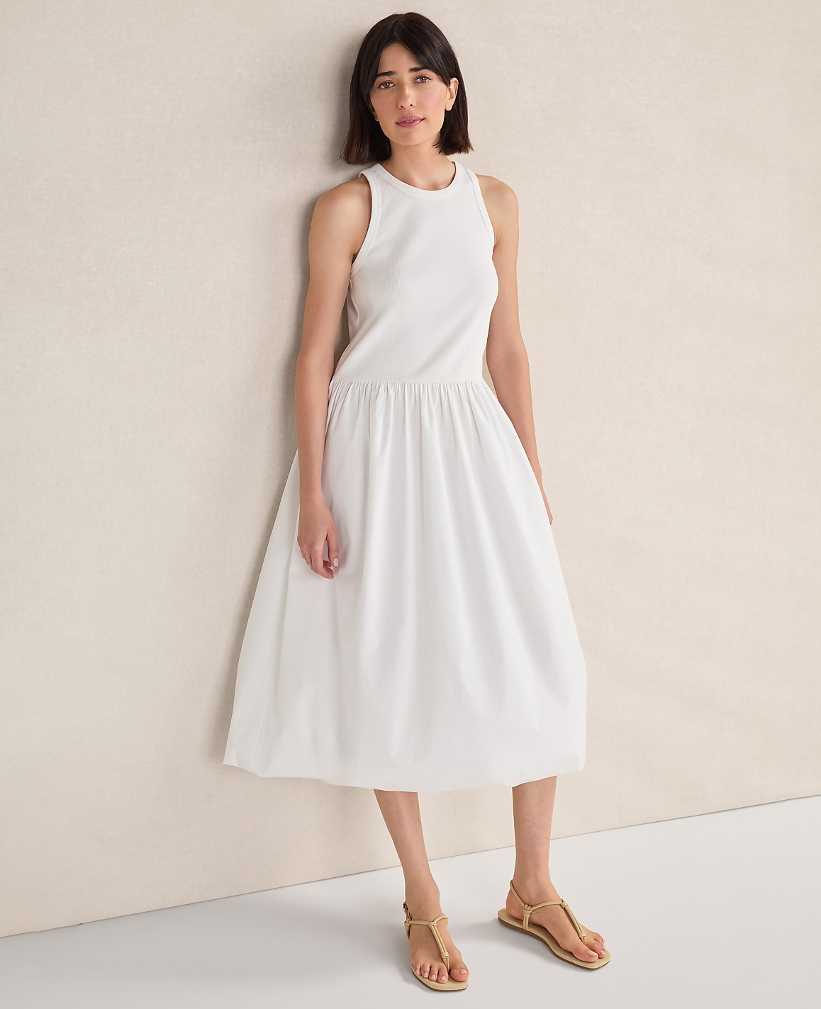 Haven Well Within Organic Cotton Drop Waist Bubble Dress