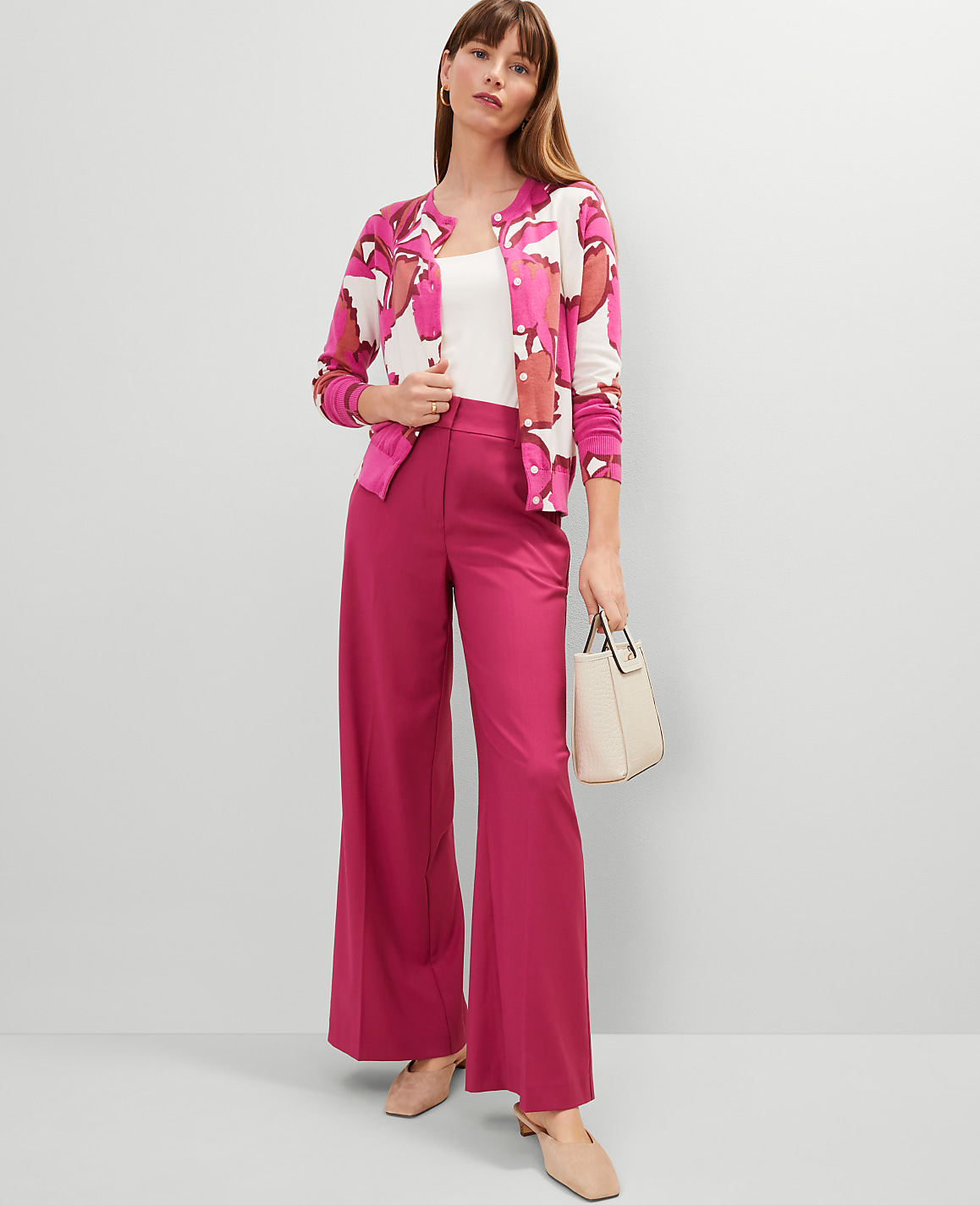 Petite Floral Ann Cardigan