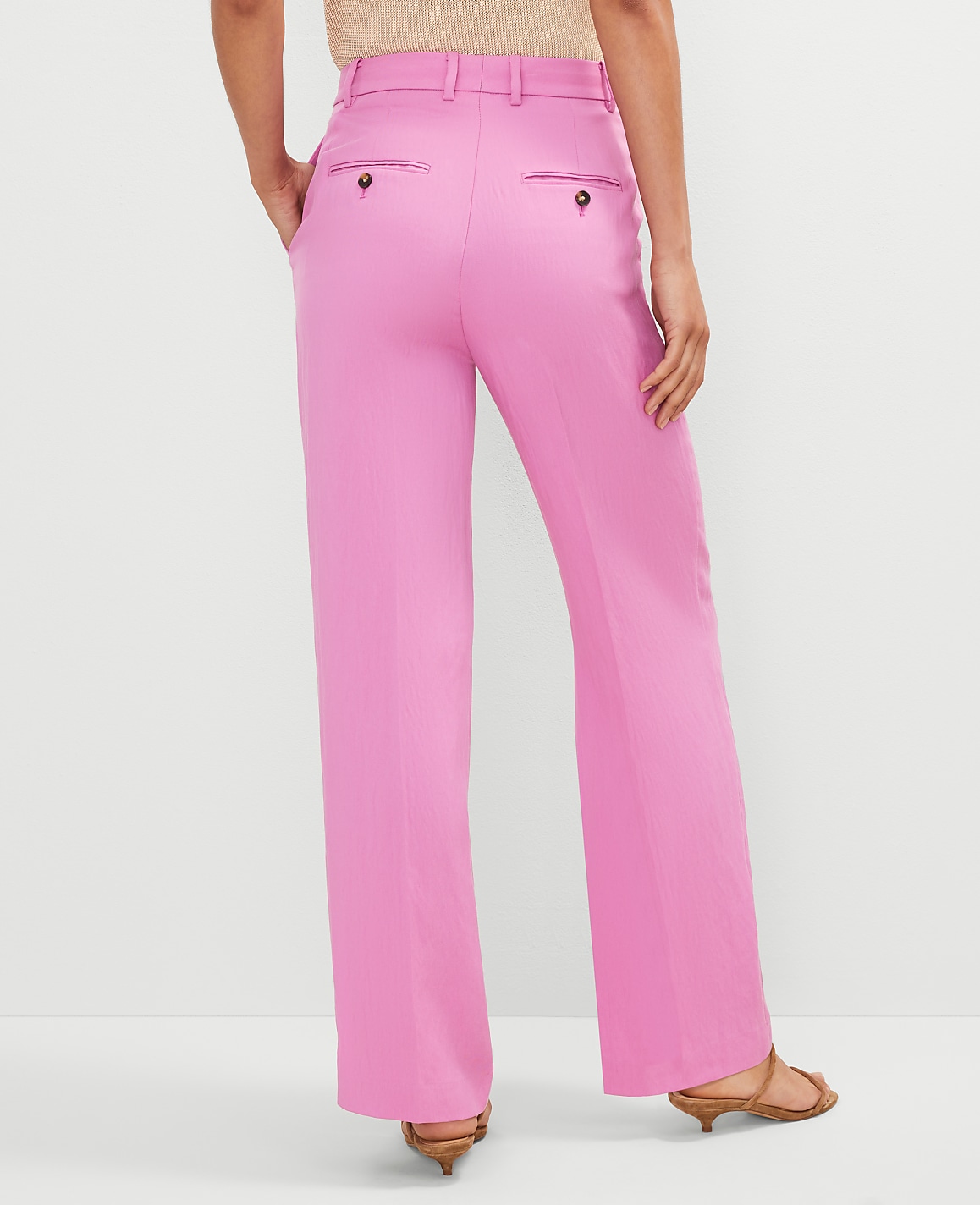 The Straight Trouser in Twill
